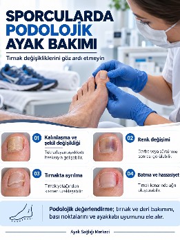 Sporcularda podolojik ayak bakımı